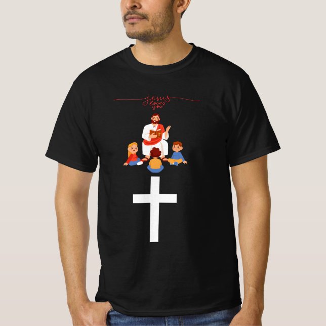 Jesus love you T-shirt (Front)