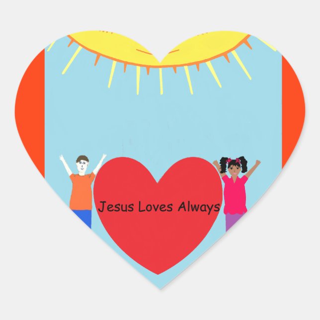 Jesus Loves Always Sticker (Front)
