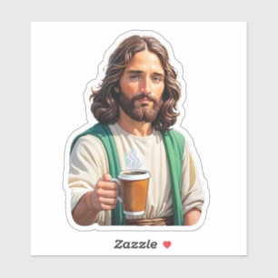 Jesus Loves Coffee Long