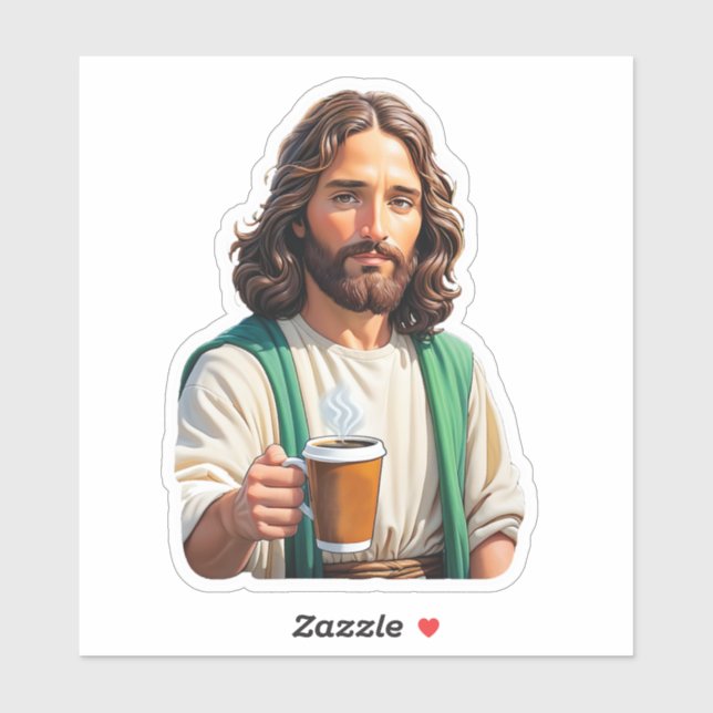 Jesus Loves Coffee Long (Sheet)