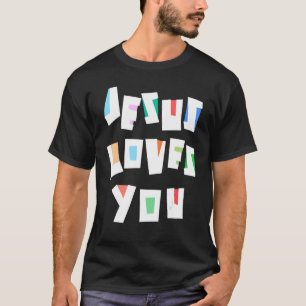 Jesus Loves For Christian Women Girls Kids Church  T-Shirt