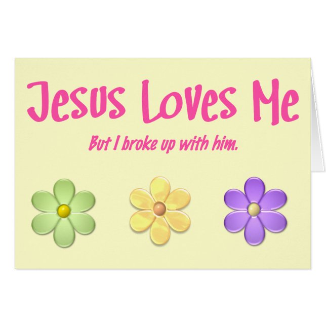 Jesus Loves Me (Front Horizontal)