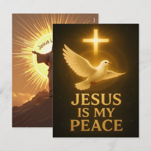 Jesus Loves Me 2025 Holiday Faith 2026 Postcard
