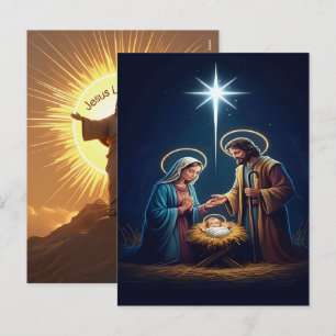 Jesus Loves Me 2025 Holiday Faith 2026 Postcard