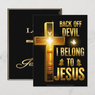 Jesus Loves Me 2025 Holiday Faith 2026 Postcard