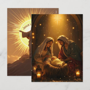 Jesus Loves Me 2025 Holiday Faith 2026 Postcard