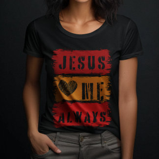 Jesus Loves Me Always - Pray Gospel For Women T-Shirt