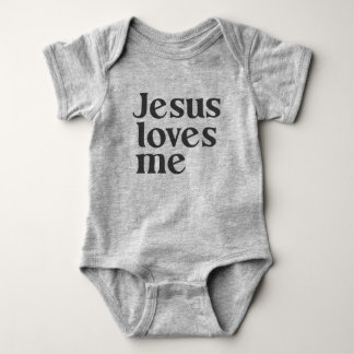 Jesus Loves Me Bodysuit