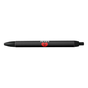 Jesus Loves ME Christen Religious Black Ink Pen