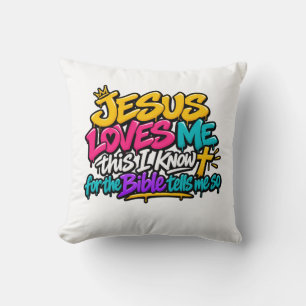 Jesus Loves me Cushion