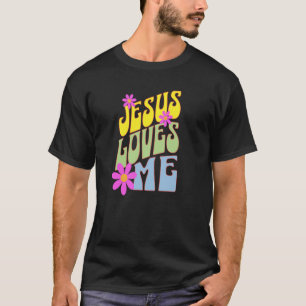 Jesus Loves Me Cute Christian Faith Christianity M T-Shirt