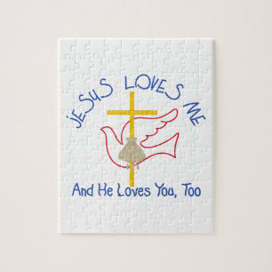 Jesus Loves Me Jigsaw Puzzle