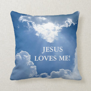 Jesus Loves Me Pillow