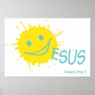 Jesus loves me ! Poster