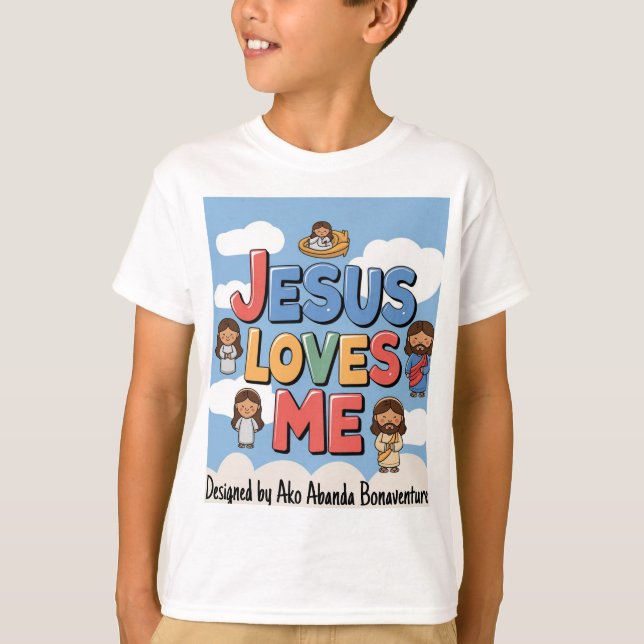 Jesus Loves me T-Shirt (Front)