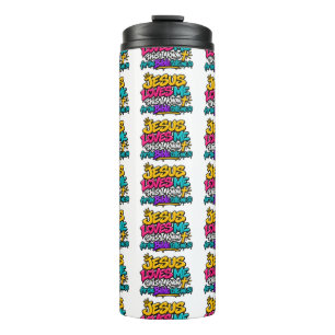 Jesus loves me this I know Thermal Tumbler