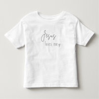 Jesus loves me Toddler T-Shirt