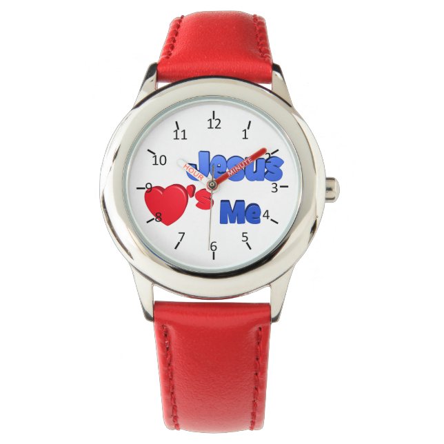Jesus Loves Me Watch (Front)