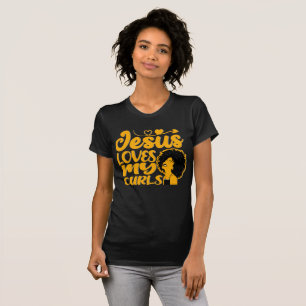 Jesus Loves My Curls T-Shirt