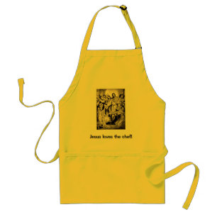 Jesus Loves the Chef Standard Apron