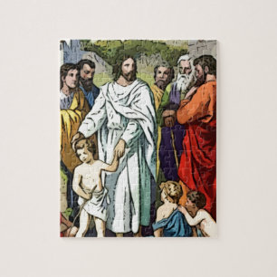 Jesus Loves The Little Children Jigsaw Puzzle
