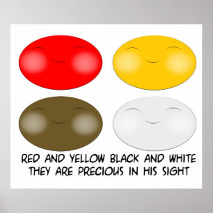 Jesus Loves the Little Children of the World Poster