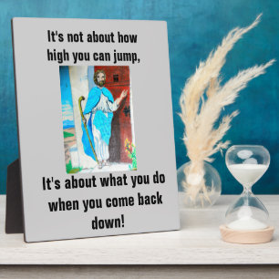 JESUS LOVES YOU ALWAYS  PLAQUE