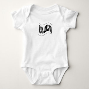 Jesus Loves You Baby Bodysuit