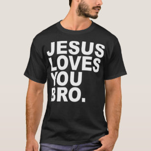 Jesus Loves You Bro - Christian Faith Pullover Hoo