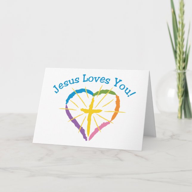 Jesus Loves You Card (Front)