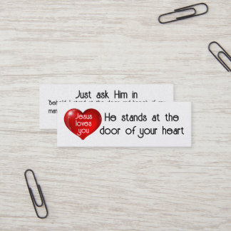Jesus loves you Card
