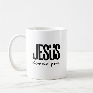 JESUS LOVES YOU | CHRISTIAN COFFEE MUG