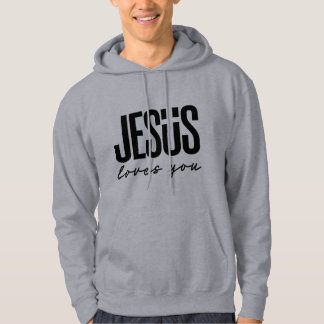 JESUS LOVES YOU | CHRISTIAN HOODIE