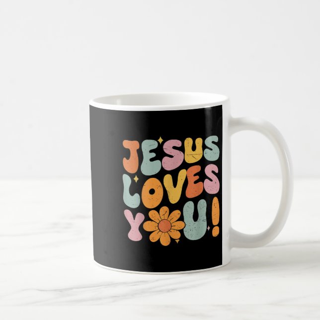 Jesus Loves You Christian Teen Girl God Sister Goo Coffee Mug (Right)