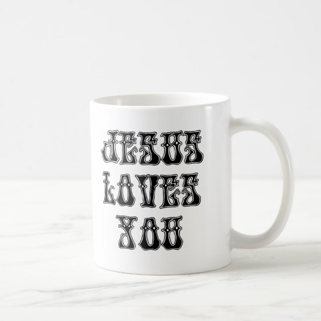 Jesus Loves YOU Coffee Mug (Right)