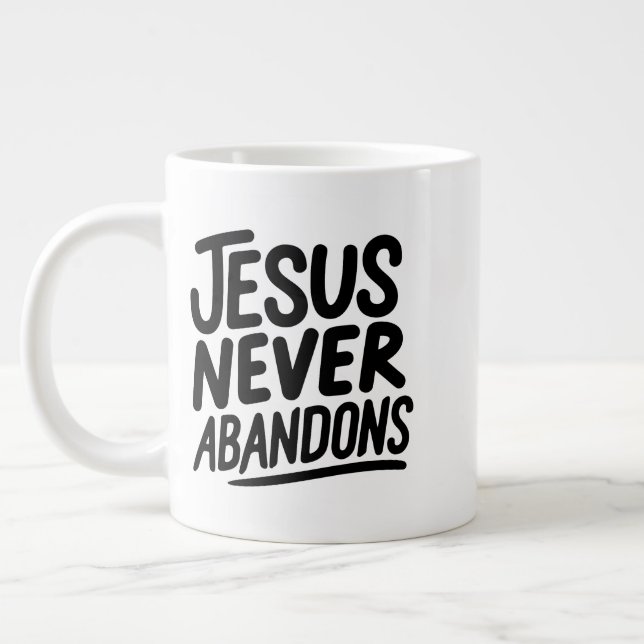 Jesus Loves You 😁 coffee speciality mug (Left)