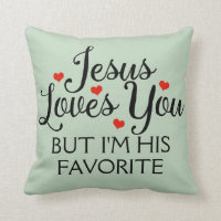 Jesus Loves You Favourite Funny Green