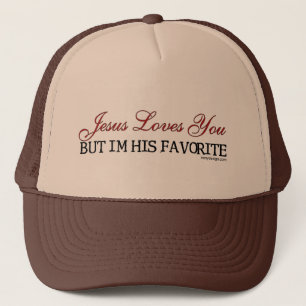 Jesus Loves You Favourite Trucker Hat
