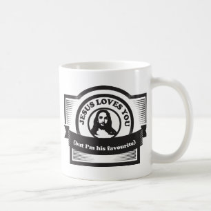Jesus Loves You Funny Coffee Mug