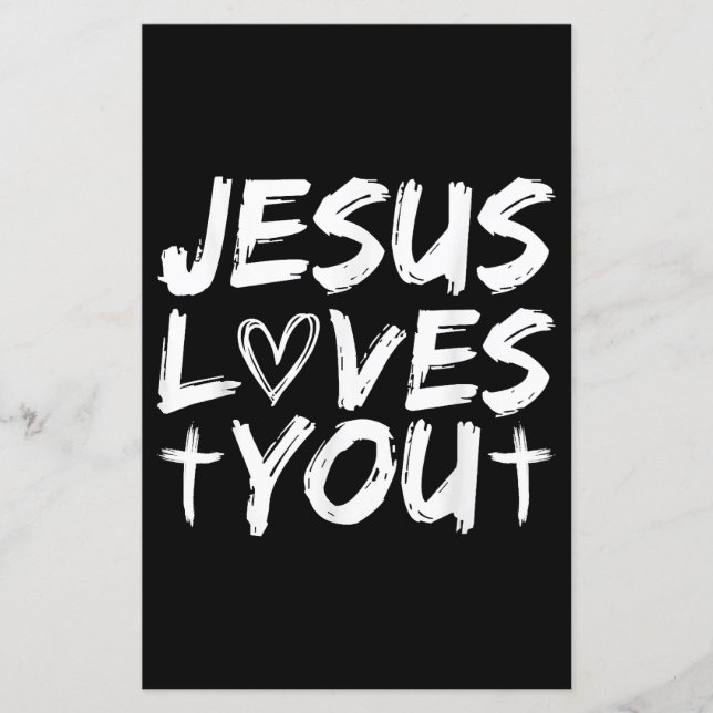 Jesus Loves You I Jesus  (Front)