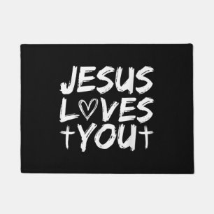 Jesus Loves You I Jesus Doormat