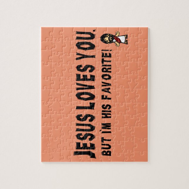Jesus Loves You Jigsaw Puzzle (Vertical)