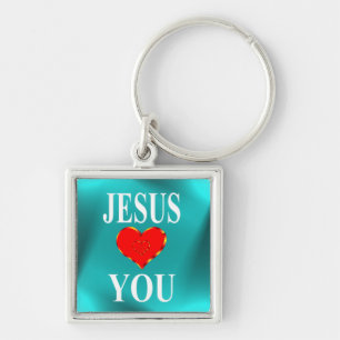 Jesus Loves You Key Ring