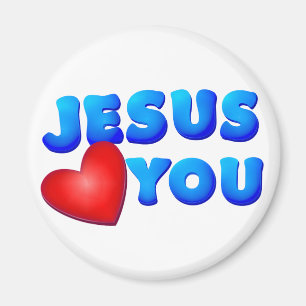 Jesus Loves You Magnet