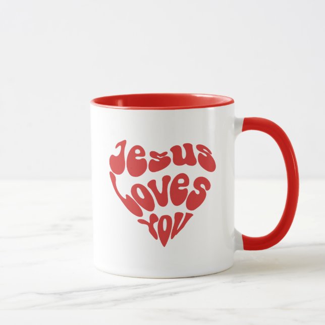 Jesus Loves You Mug (Right)