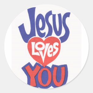 JESUS-LOVES-YOU Stickers