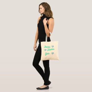 Jesus Loves You Tote Bag
