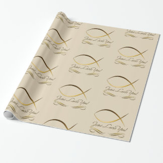 Jesus Loves You! Wrapping Paper