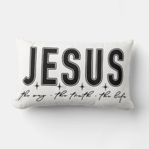 Jesus Lumbar Cushion