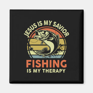 Jesus Made Me Fisher Of Man Christian Funny B Fish Magnet